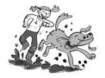 4.a big dog